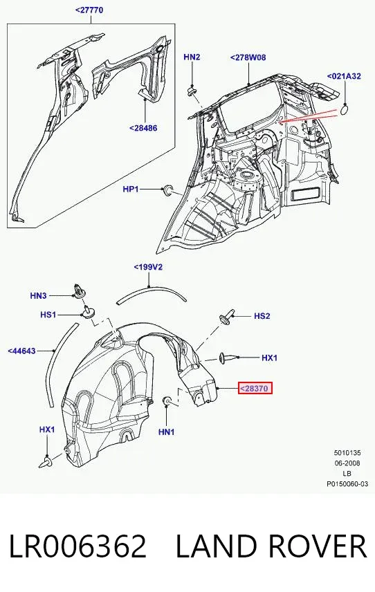  LR006362 Land Rover