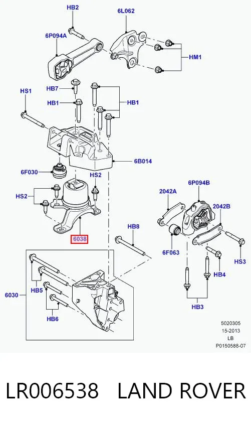  LR006538 Land Rover