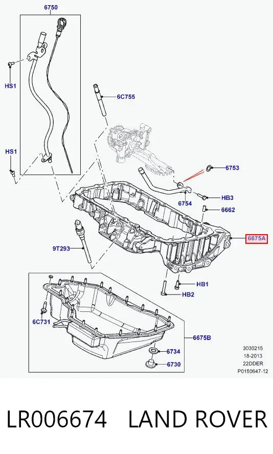  LR006674 Land Rover
