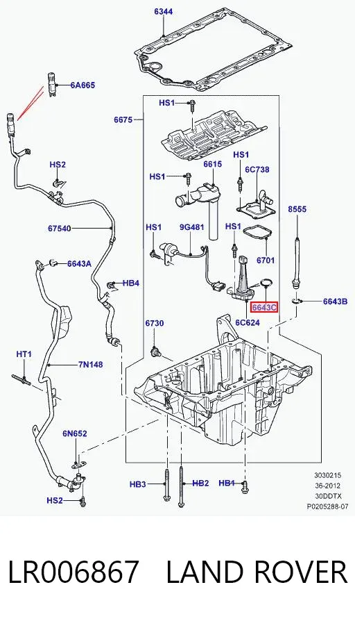  LR006867 Land Rover