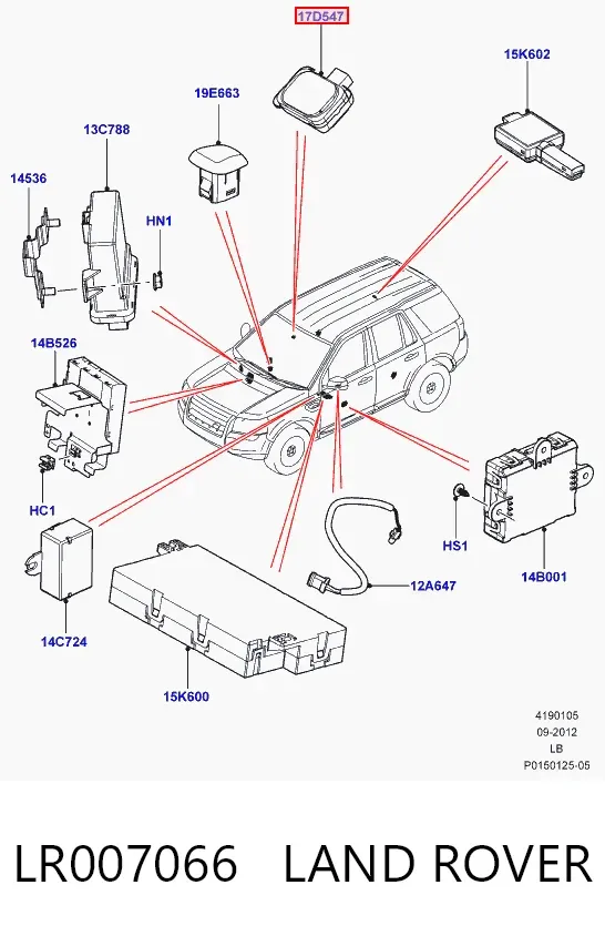  LR007066 Land Rover