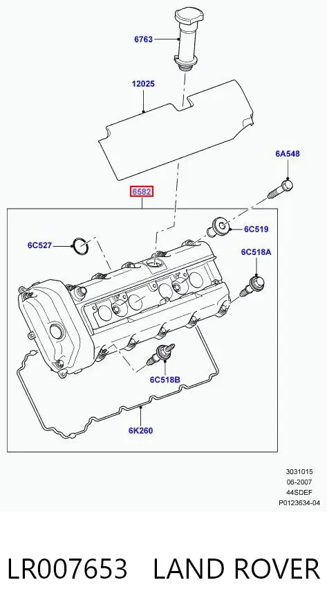  LR007653 Land Rover