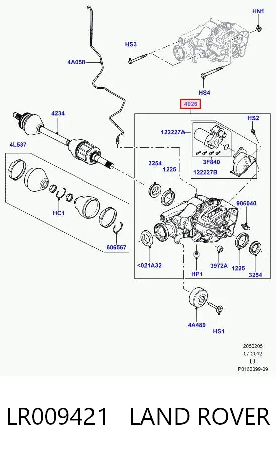  LR009421 Land Rover