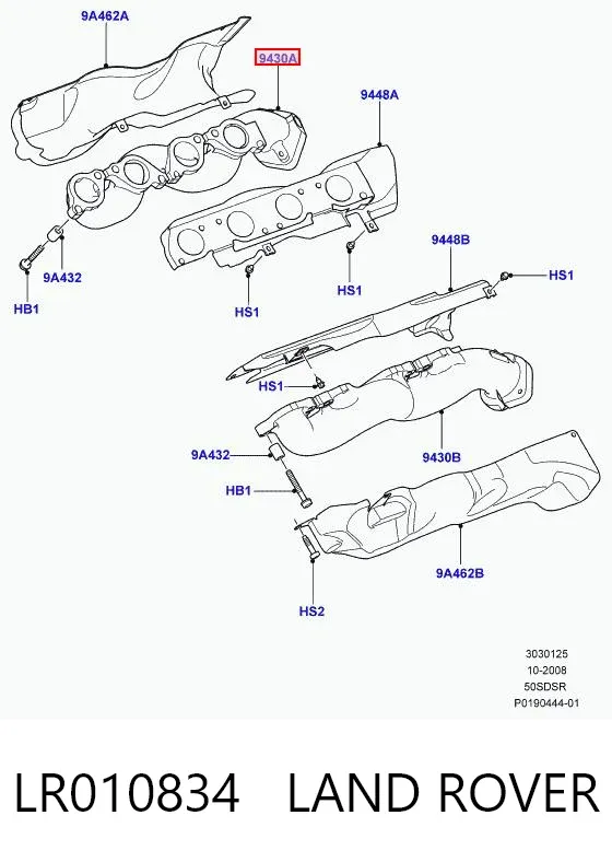  LR010834 Land Rover