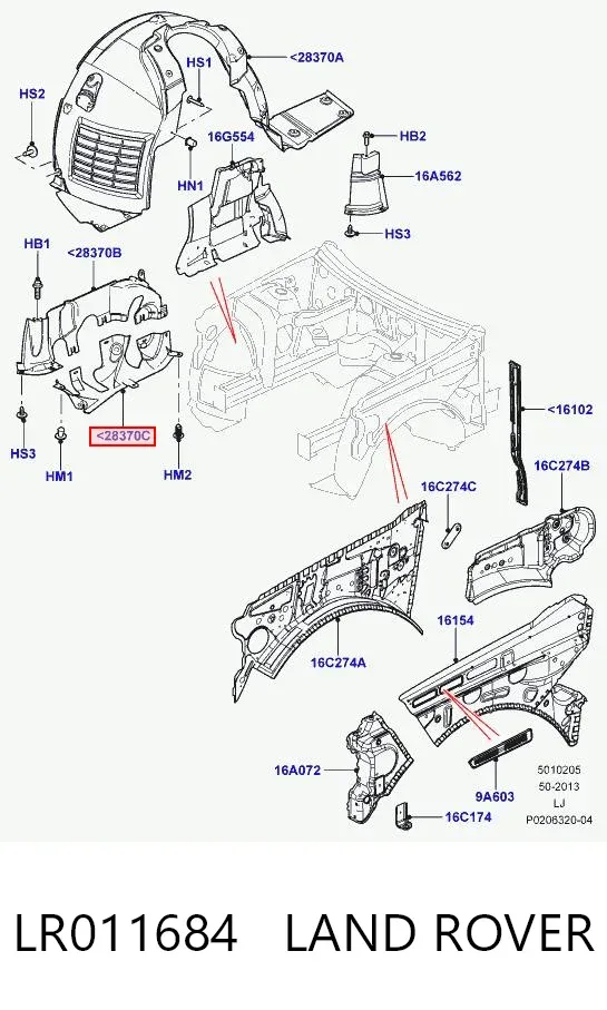  LR011684 Land Rover