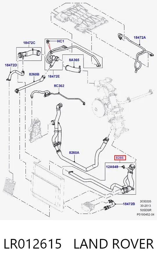  LR012615 Land Rover