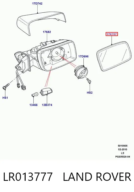 LR013777 Land Rover