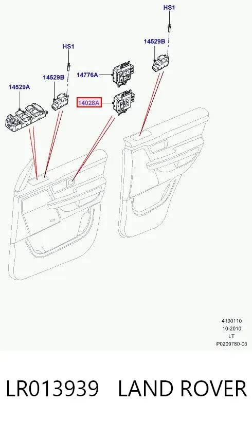  LR013939 Land Rover
