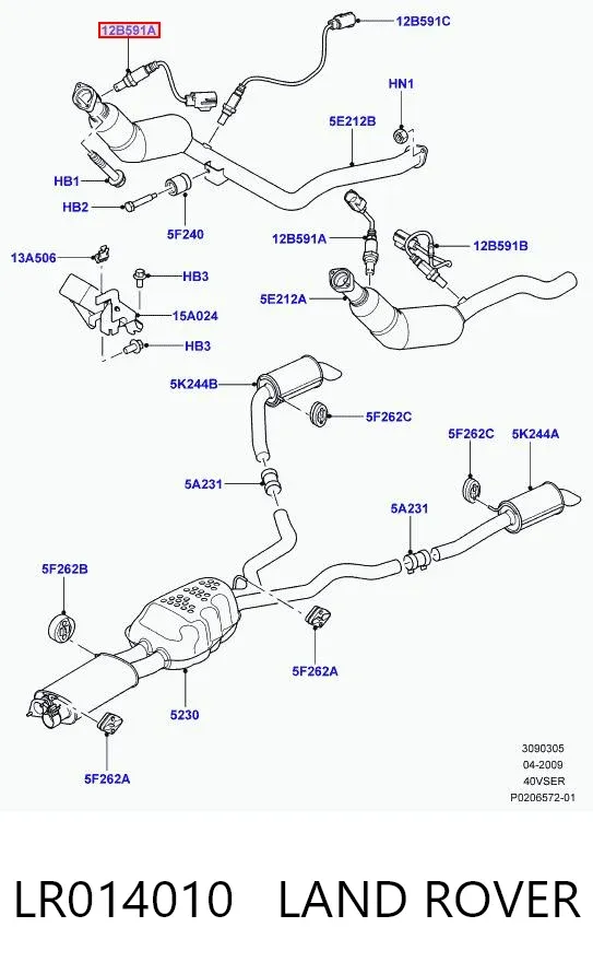  LR014010 Land Rover