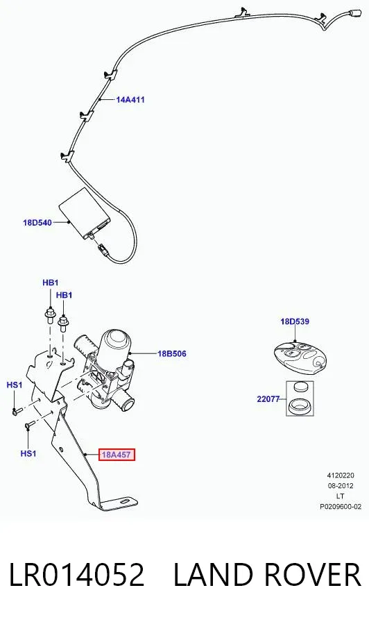  LR014052 Land Rover