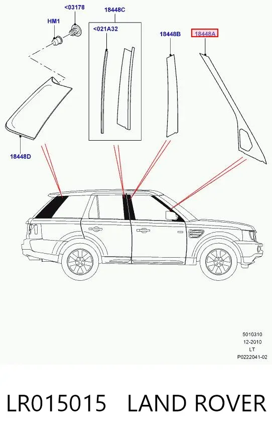  LR015015 Land Rover