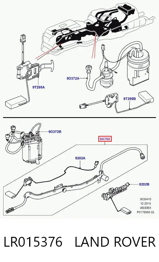  LR015376 Land Rover