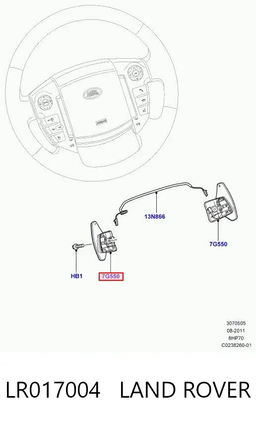  LR017004 Land Rover