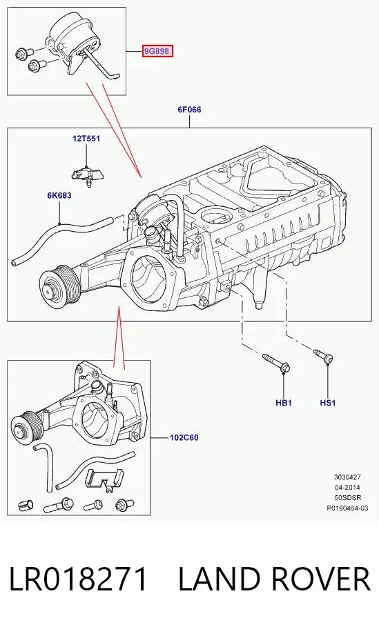  LR018271 Land Rover