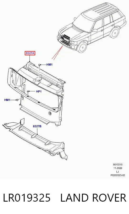  LR019325 Land Rover