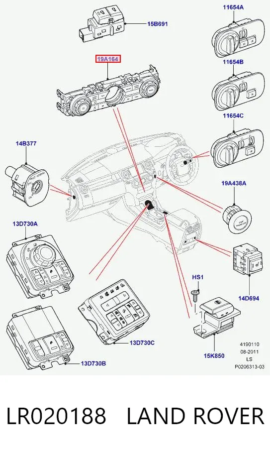  LR020188 Land Rover