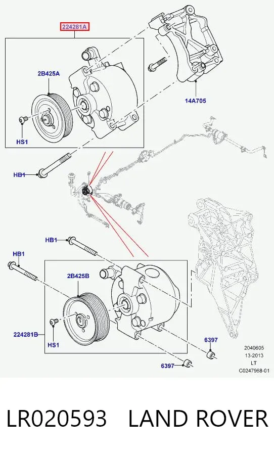  LR020593 Land Rover