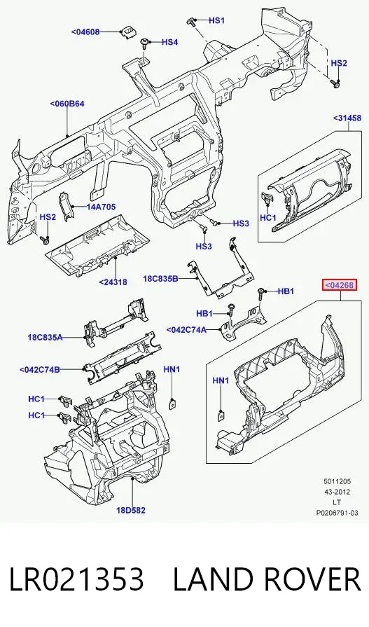  LR021353 Land Rover