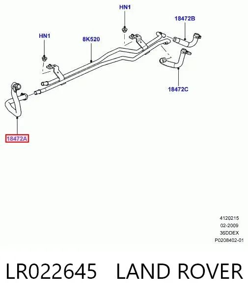  LR022645 Land Rover