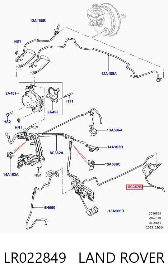  LR022849 Land Rover