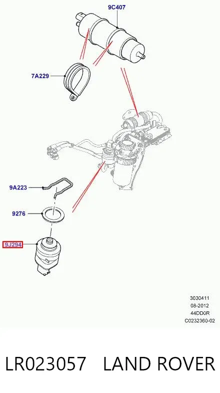  LR023057 Land Rover