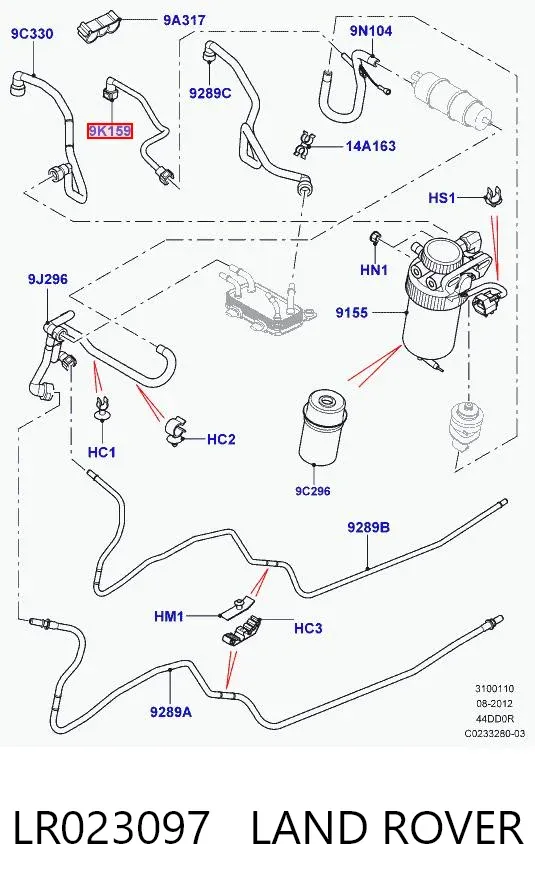  LR023097 Land Rover