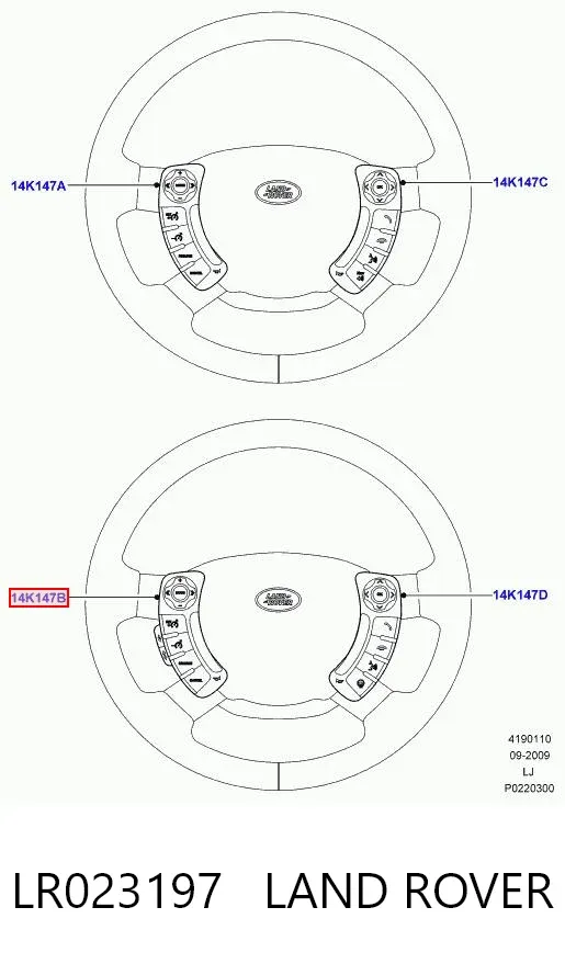  LR023197 Land Rover