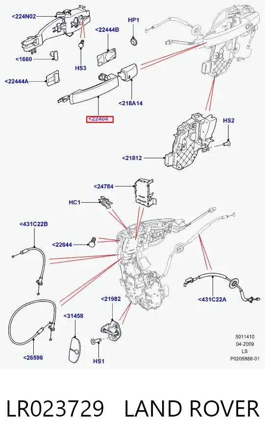  LR023729 Land Rover