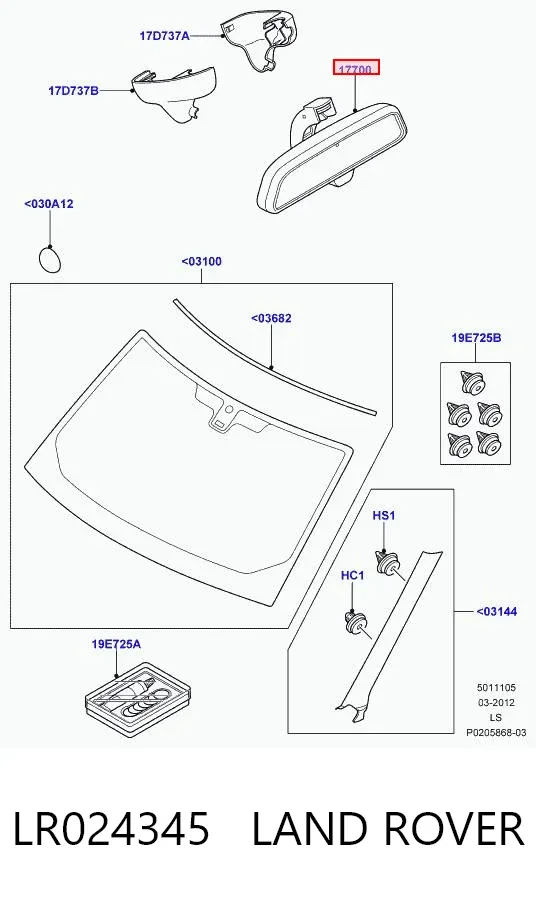  LR024345 Land Rover
