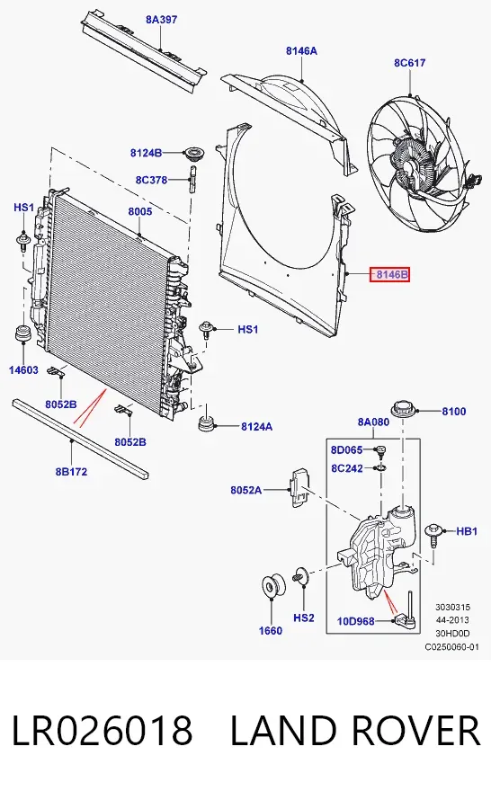 LR026018 Land Rover