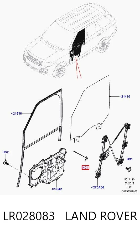  LR028083 Land Rover