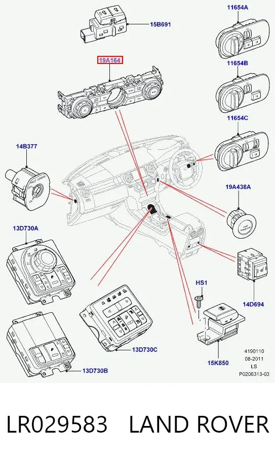  LR029583 Land Rover