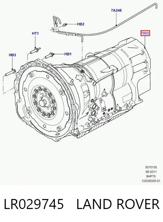 АКПП LR029745 Land Rover