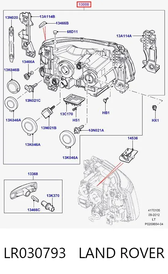  LR030793 Land Rover