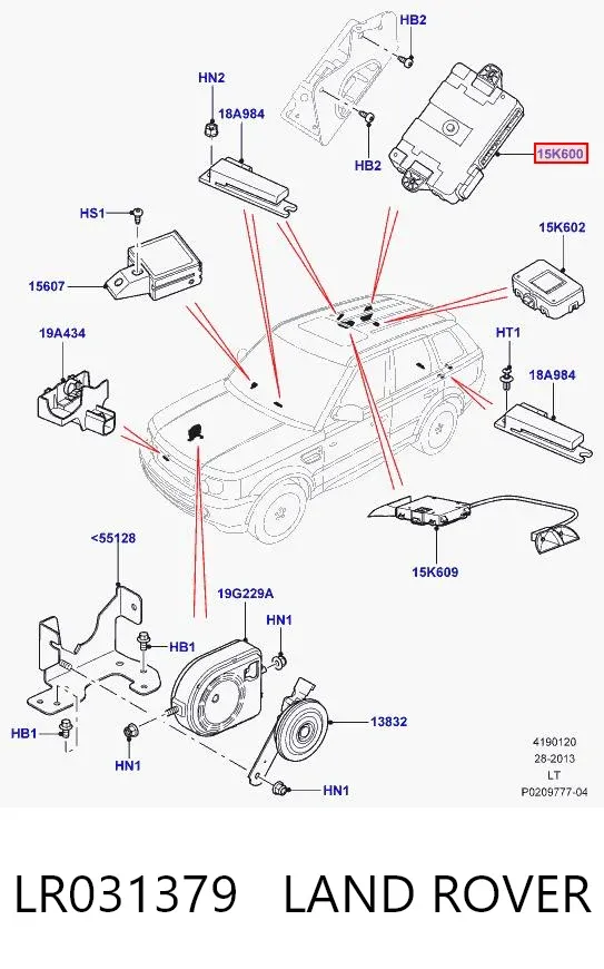  LR031379 Land Rover