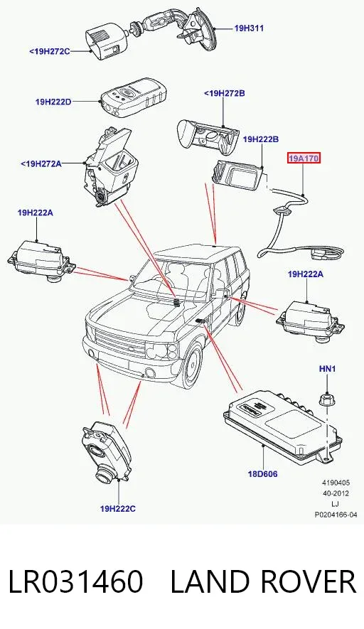  LR031460 Land Rover