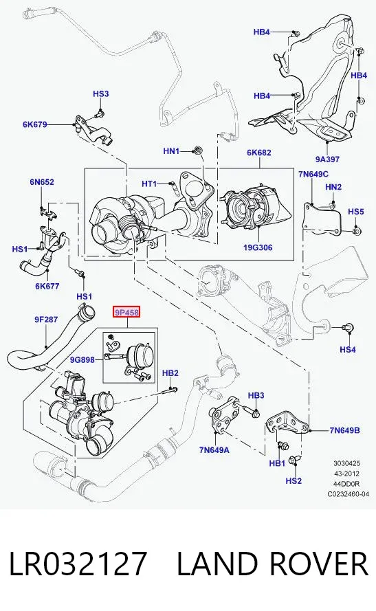  LR032127 Land Rover
