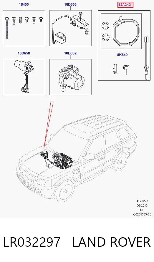  LR032297 Land Rover