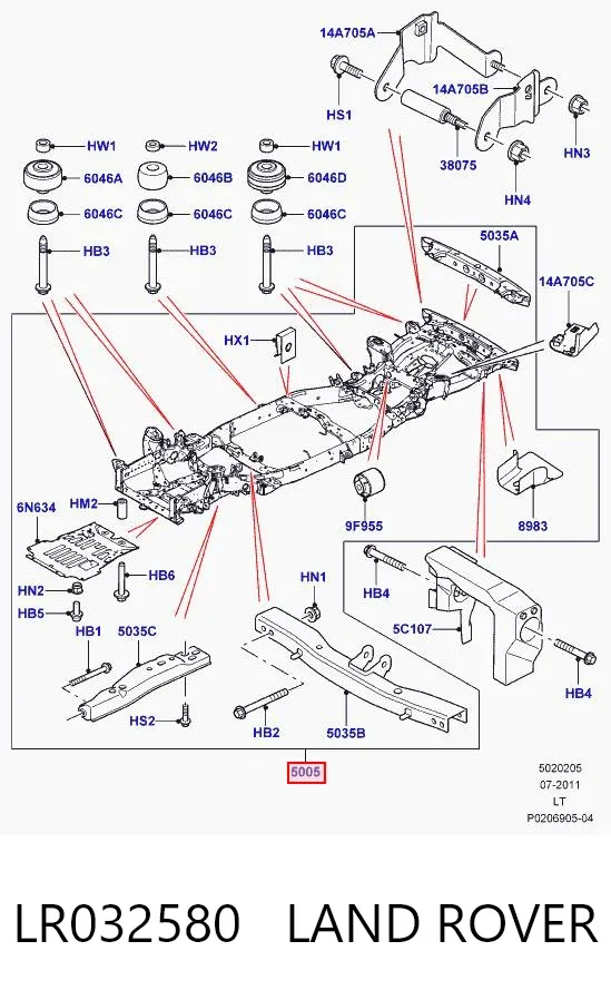  LR032580 Land Rover
