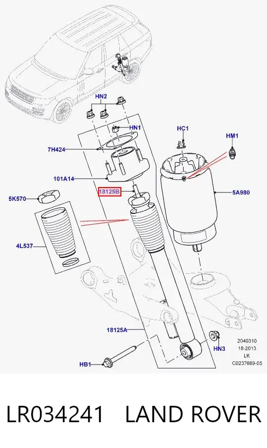  LR034241 Land Rover