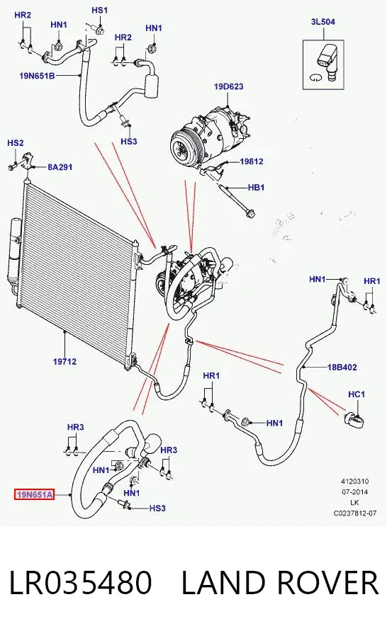  LR035480 Land Rover
