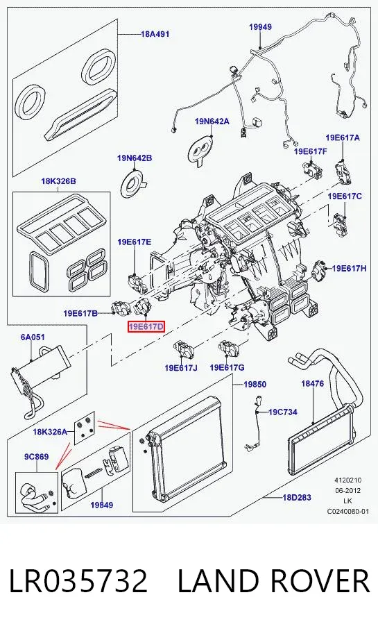  LR035732 Land Rover