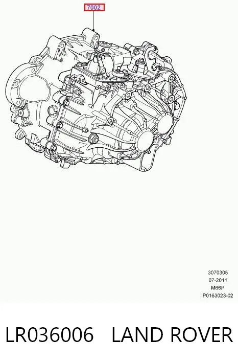  LR036006 Land Rover