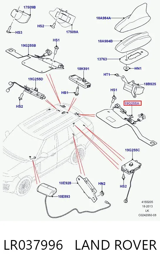  LR037996 Land Rover