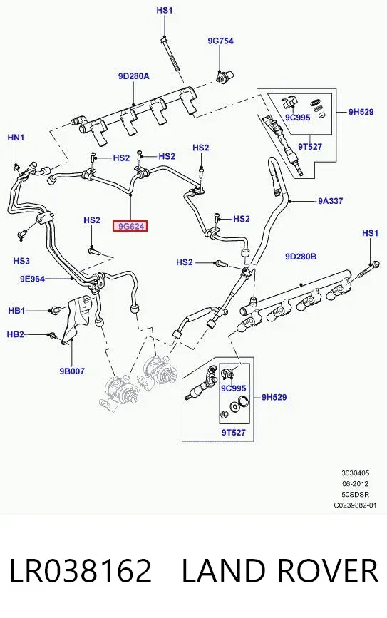  LR038162 Land Rover