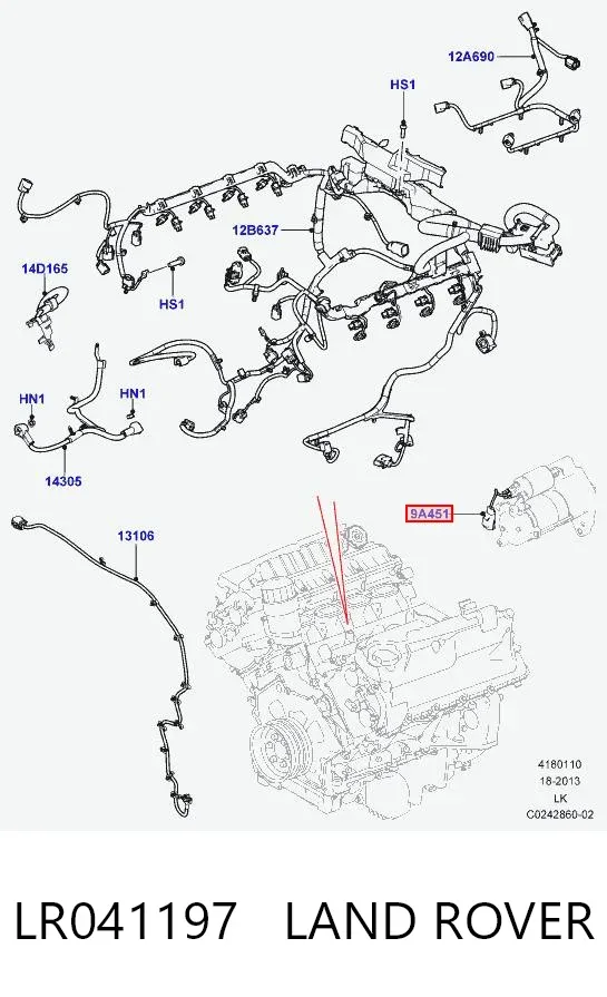  LR041197 Land Rover
