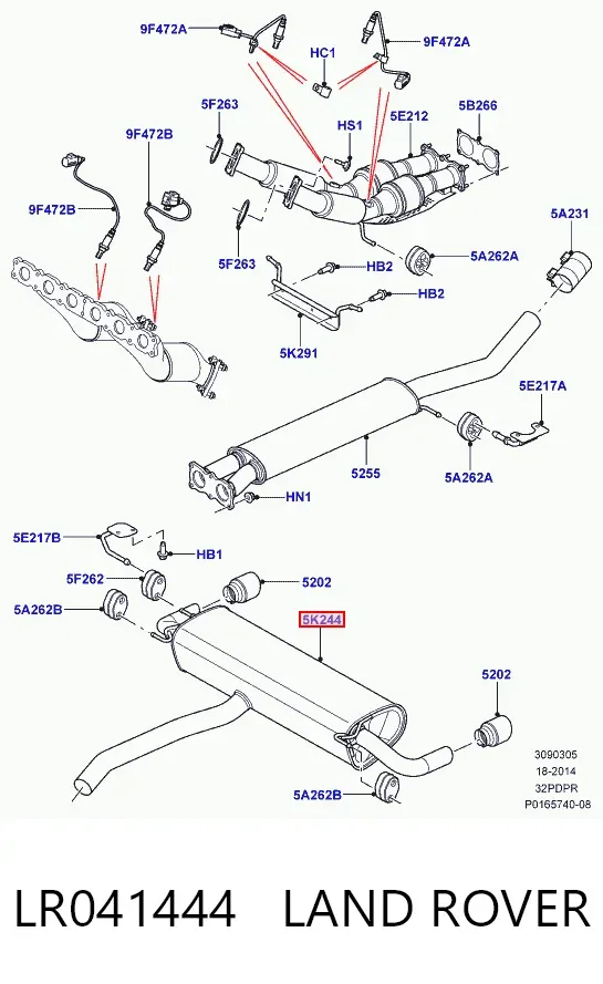  LR041444 Land Rover
