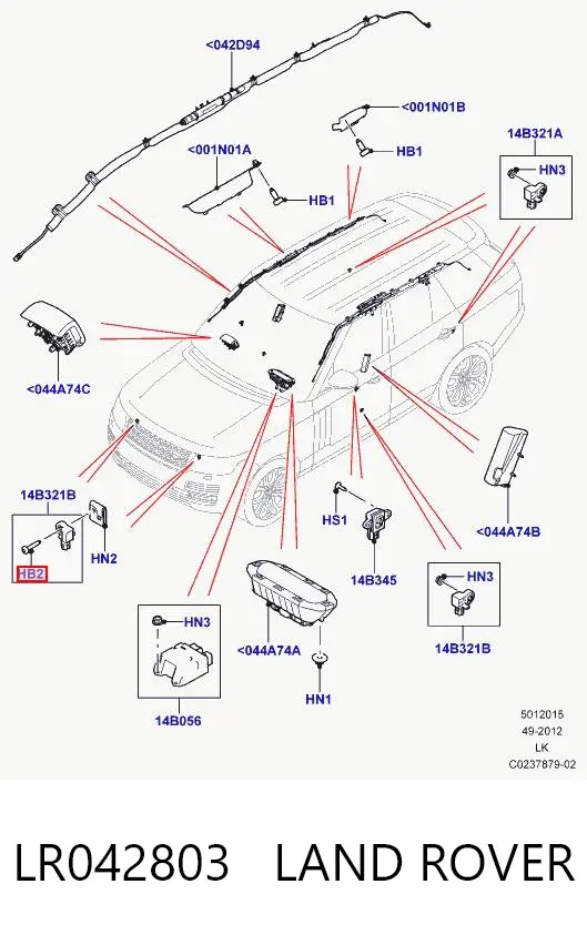  LR042803 Land Rover