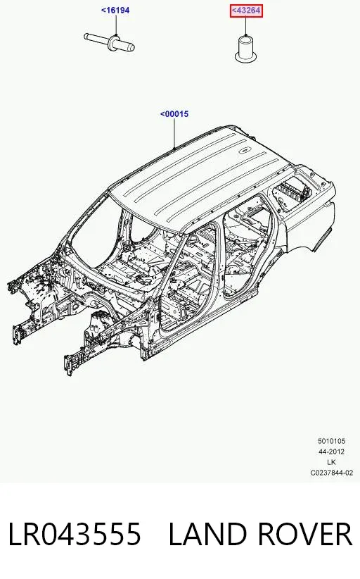  LR043555 Land Rover