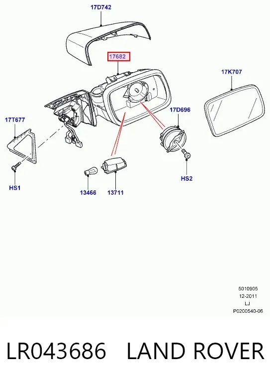  LR043686 Land Rover